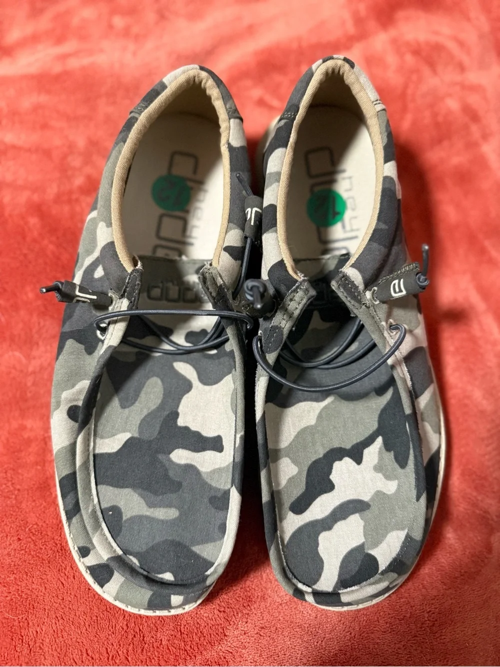 Hey Dude Camo Slip-On Loafers